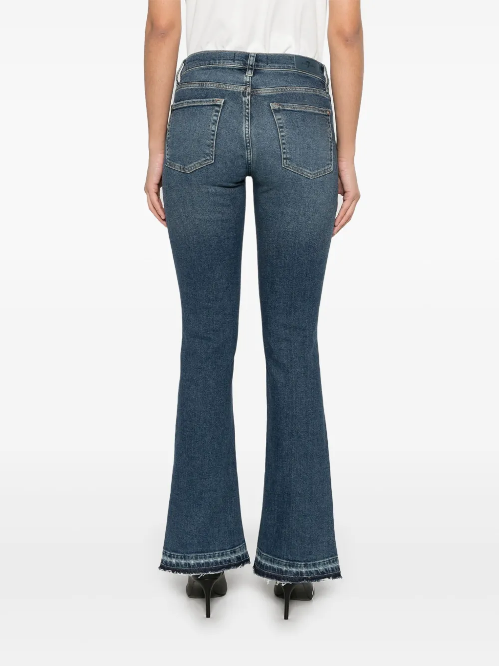 7 For All Mankind Bootcut jeans Blauw