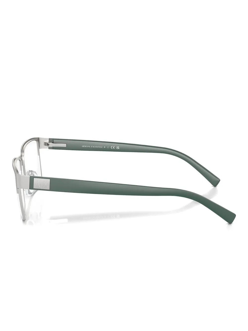 Armani Exchange rectangle-frame glasses Zilver