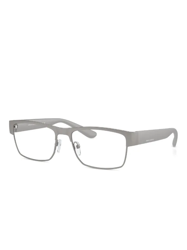 Armani Exchange rectangle-frame Glasses | Blue | FARFETCH SG
