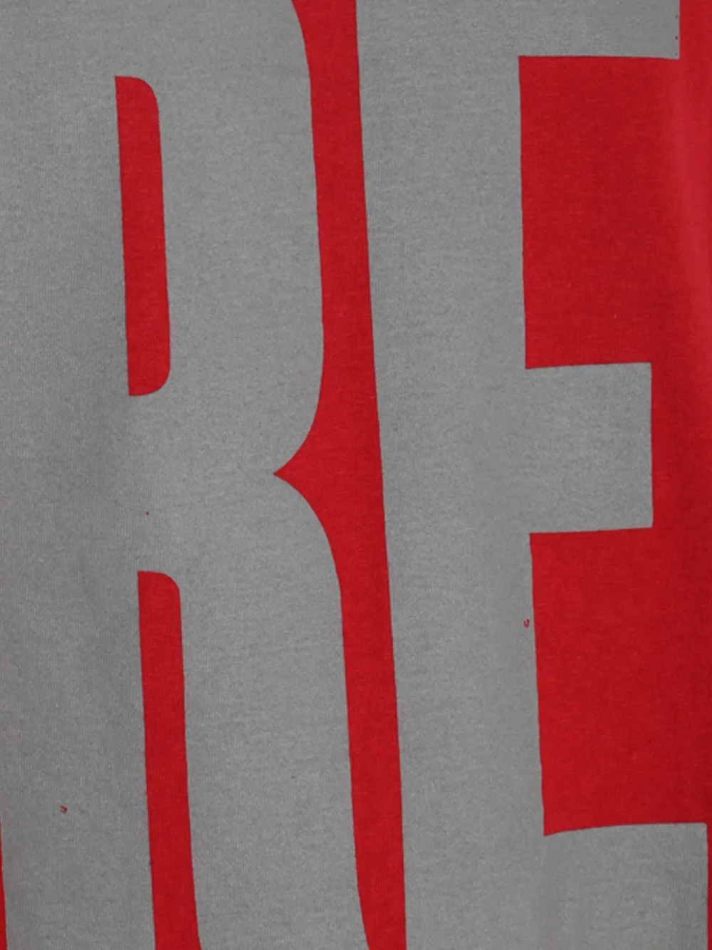 Undercover Katoenen T-shirt met tekst Rood