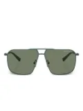 Armani Exchange navigator-frame sunglasses - Green