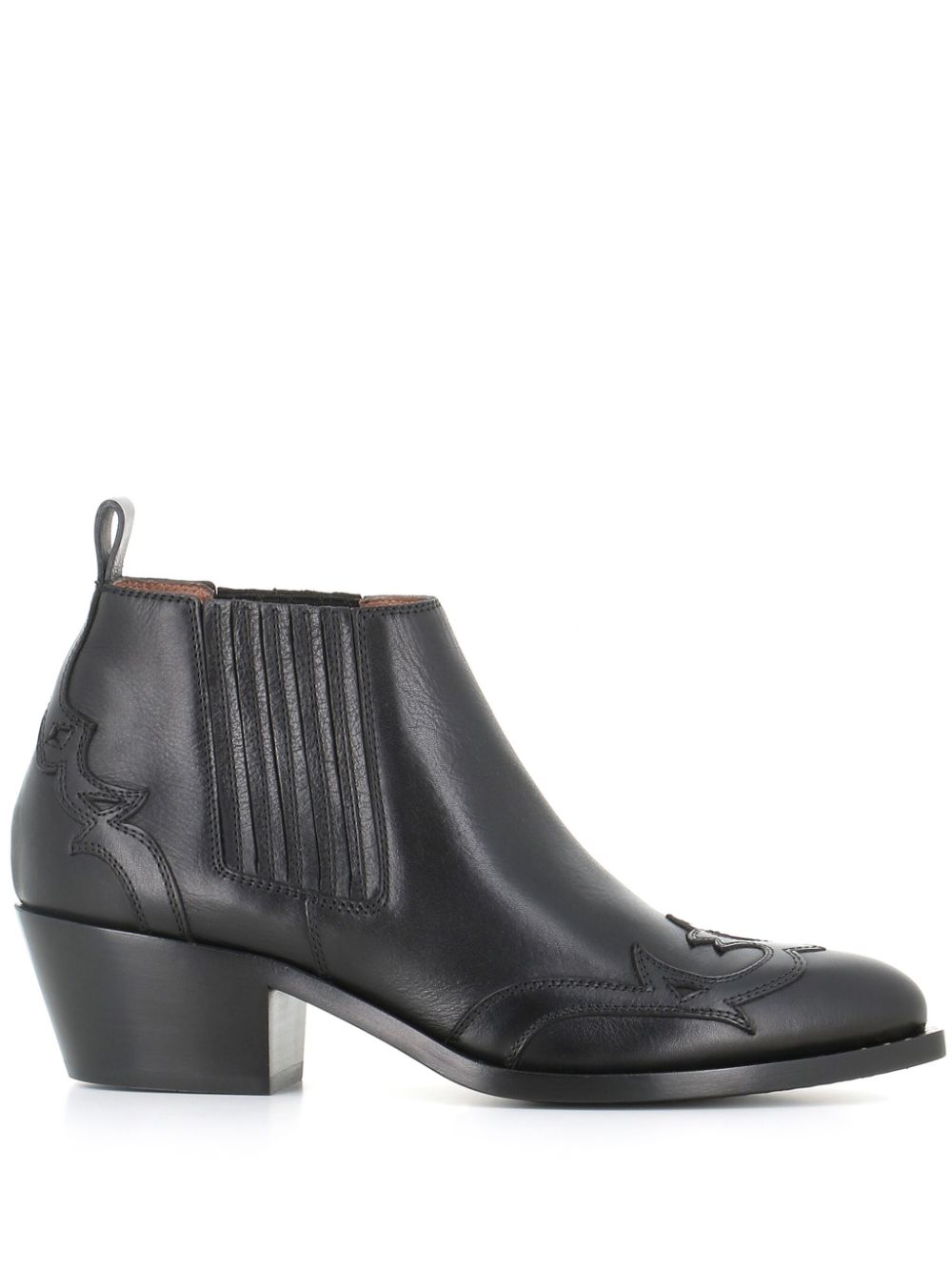 Sartore leather Chelsea boots Black