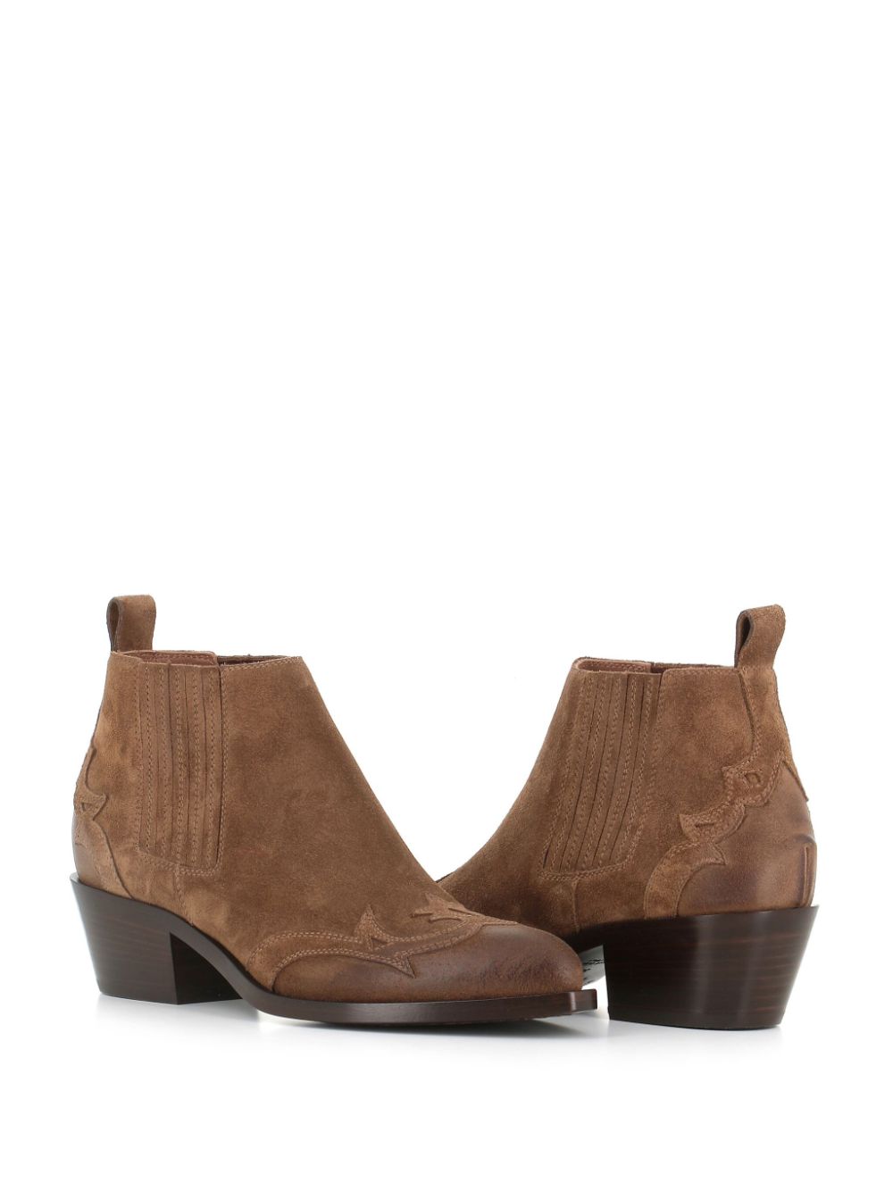 Sartore suede boots Neutrals