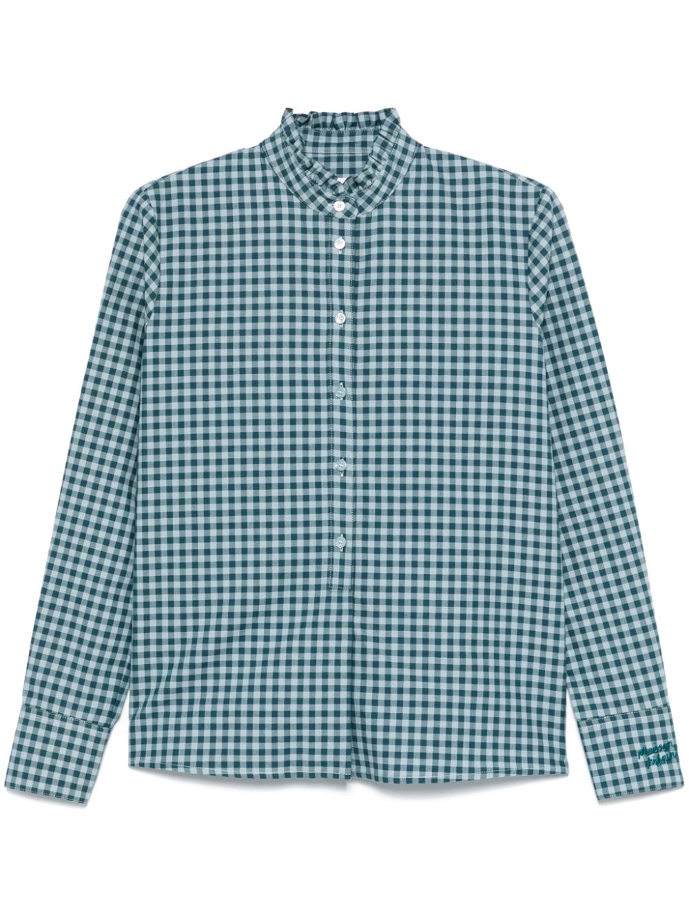 Maison Kitsuné checked shirt