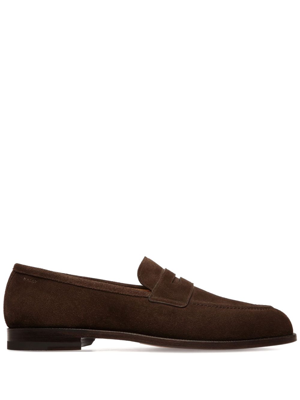 Bally suede loafers Brown