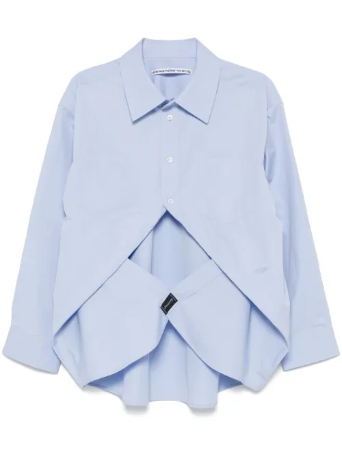 Chemise à col pointu - Alexander Wang - Modalova
