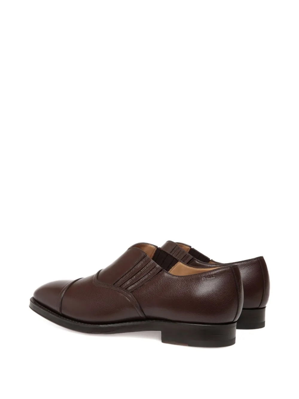Bally Scribe loafers van bewerkt leer Bruin