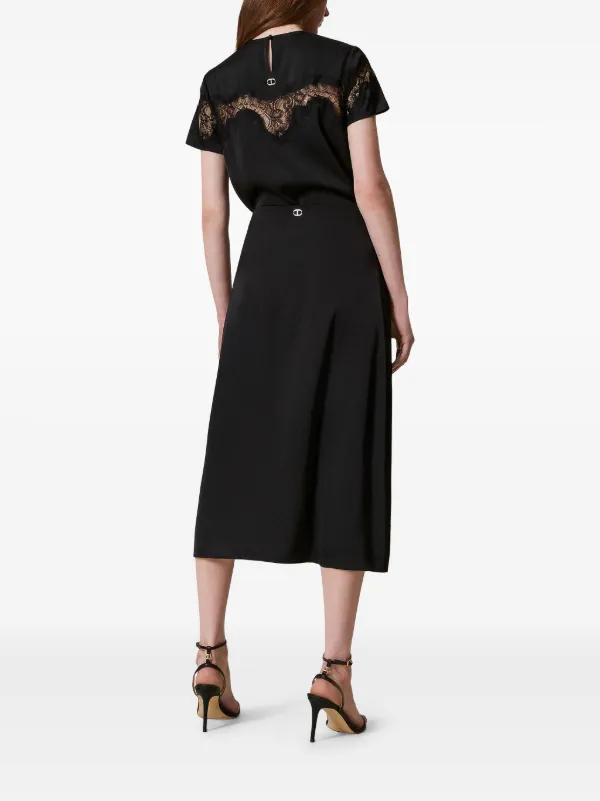 TWINSET レースディテール スカート | FARFETCH JP