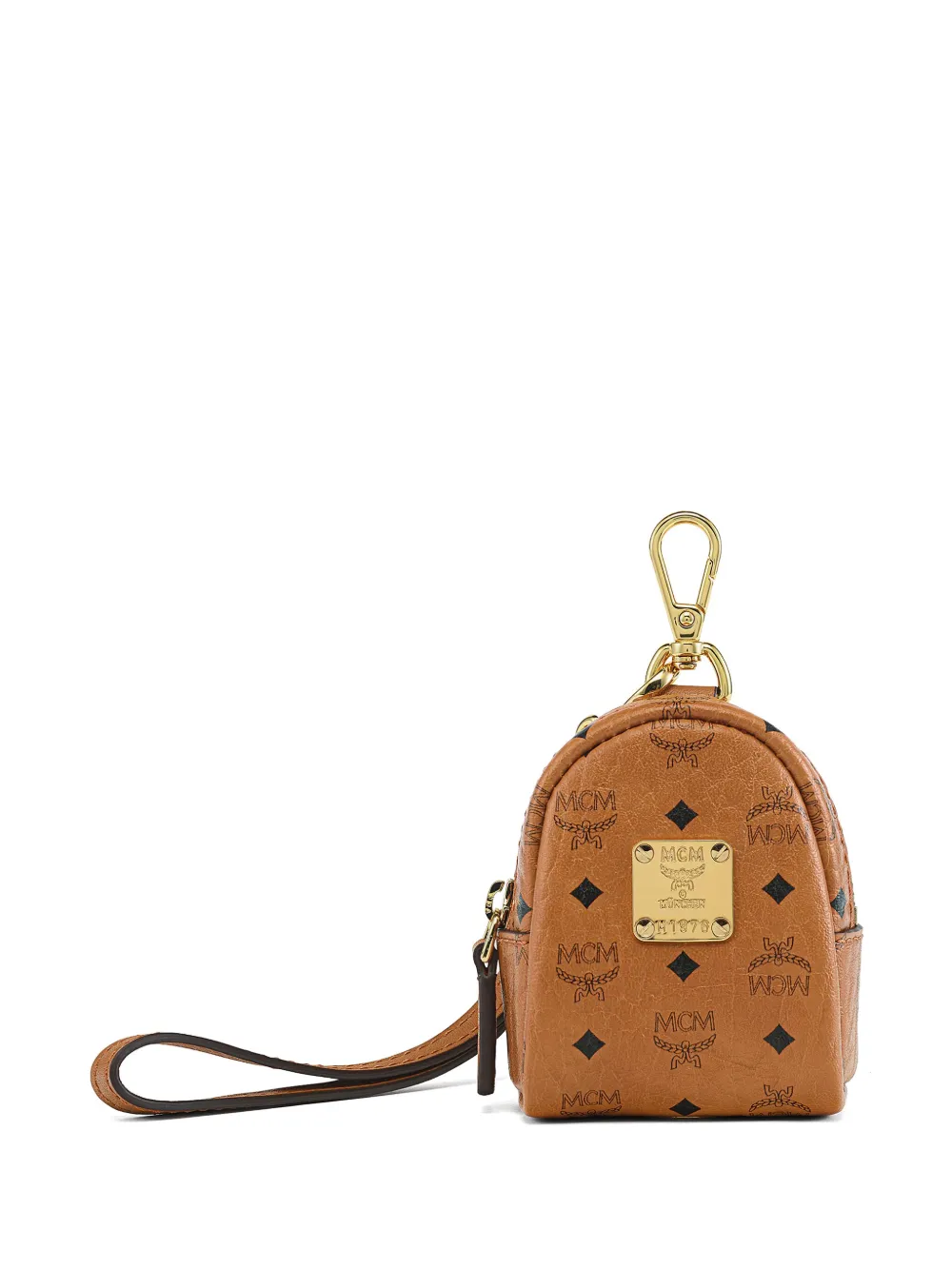 MCM monogram-print litter bag | Brown | Image 1