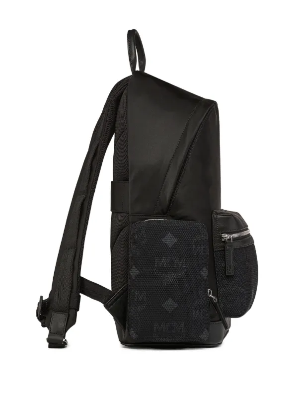 MCM Medium Stark Backpack | Black | FARFETCH