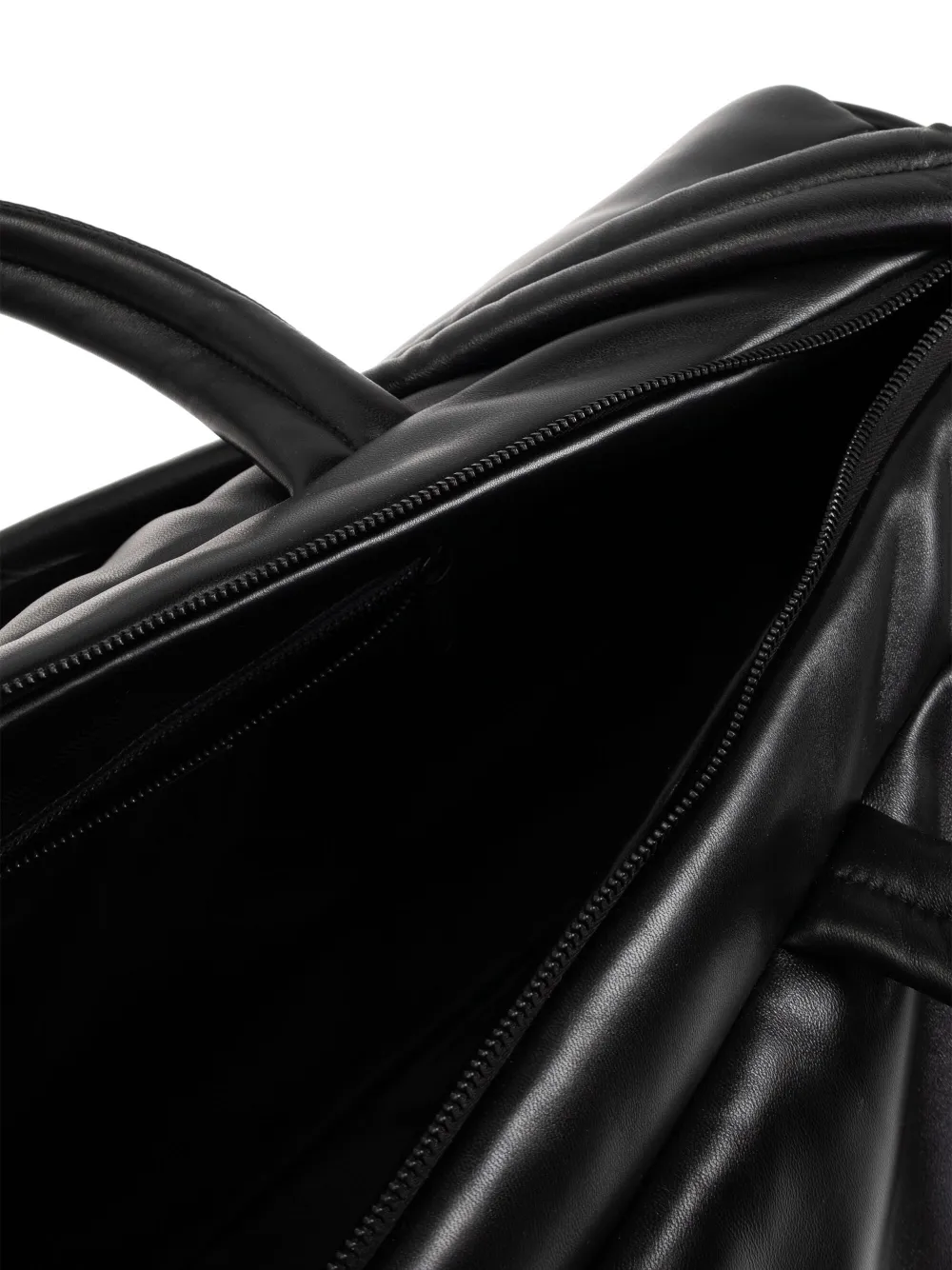 Saint Laurent Leren duffeltas Zwart