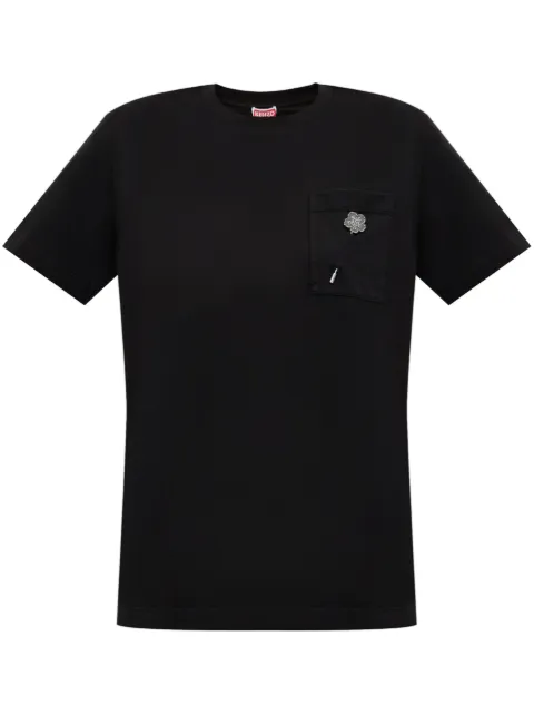 Kenzo playera con estampado Boke Flower