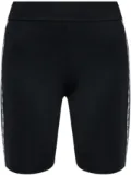 Michael Michael Kors side-logo biker shorts - Black