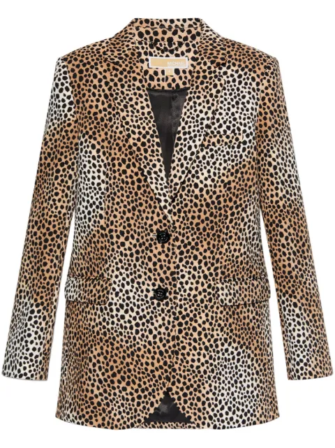 Michael Michael Kors cheetah-print blazer