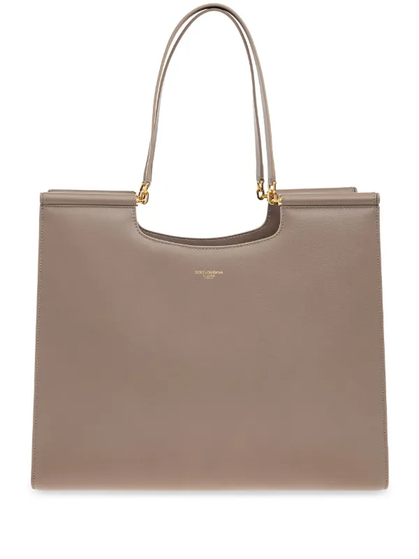 a2c　Dolce&Gabbana エンボスロゴレザーバッグ Dolce & Gabbana ロゴエンボス レザーショルダーバッグ Dolce & Gabbana