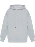 Michael Michael Kors logo-embossed hoodie - Grey
