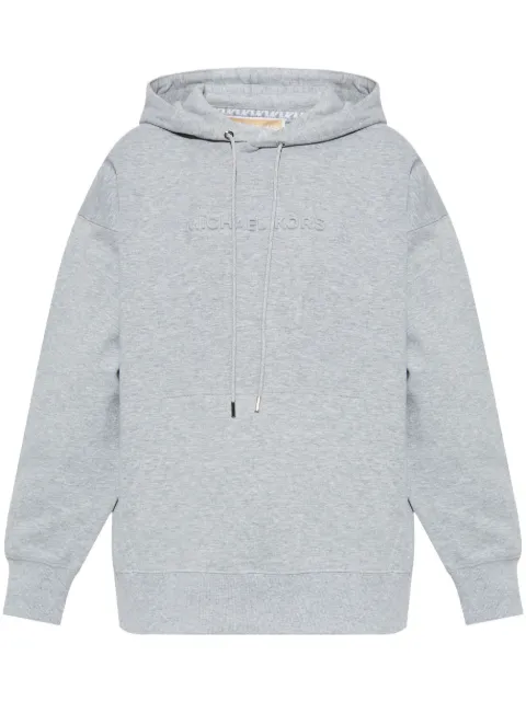 Michael Michael Kors logo-embossed hoodie