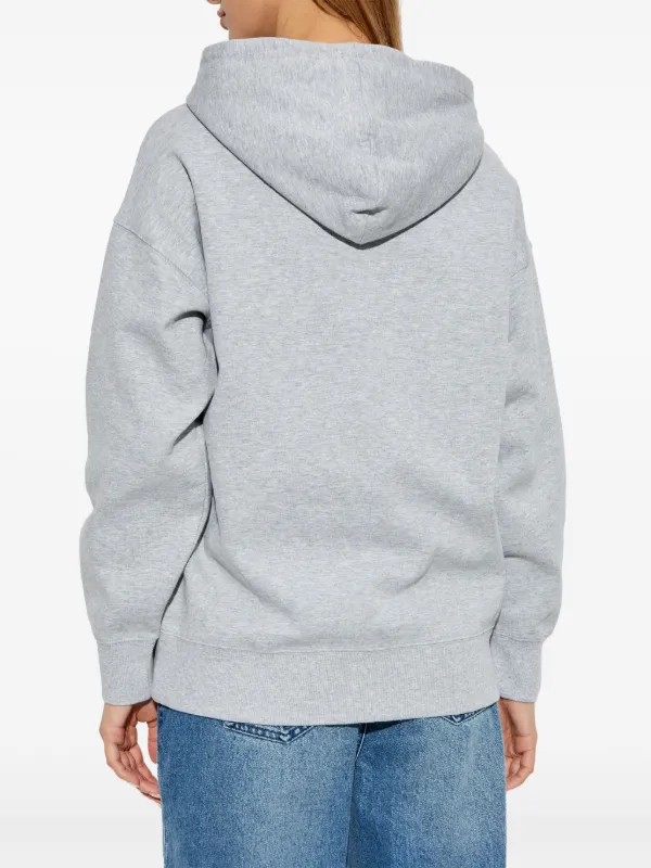 Michael Michael Kors logo embossed Hoodie Grey FARFETCH CA