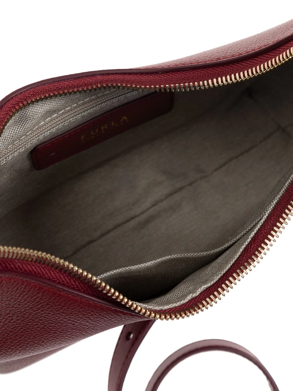 Furla Small Goccia Shoulder Bag In Red