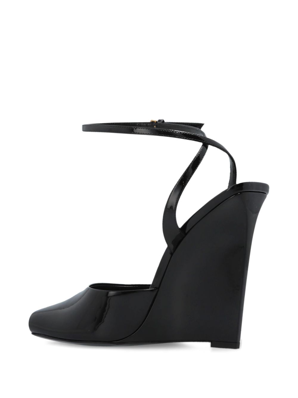 Saint Laurent 110mm La Scandale sandals Zwart