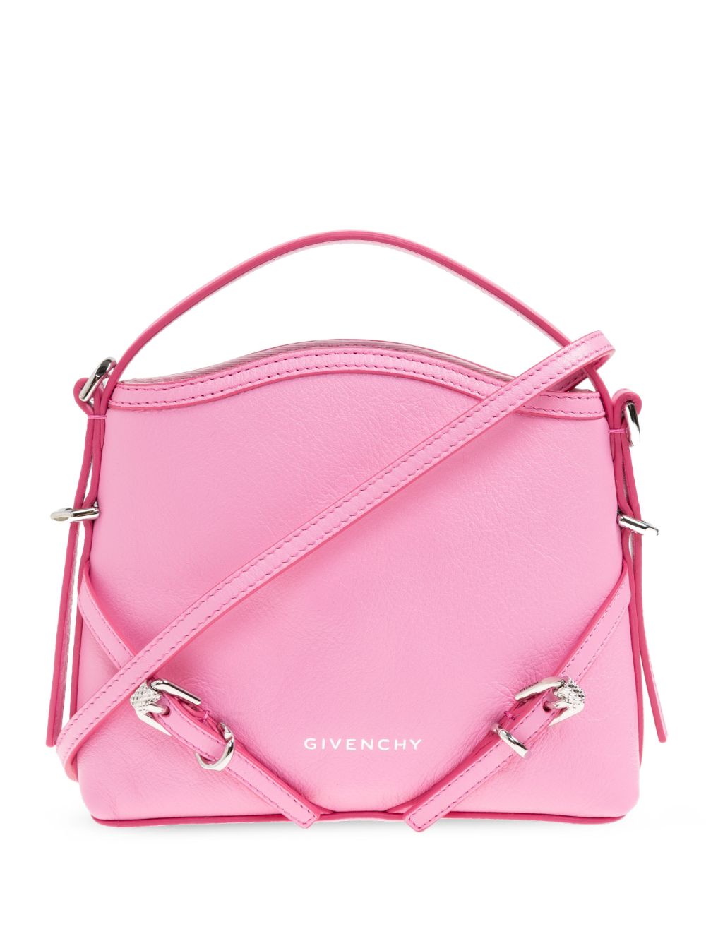 Givenchy Nano Voyou leather tote bag Roze