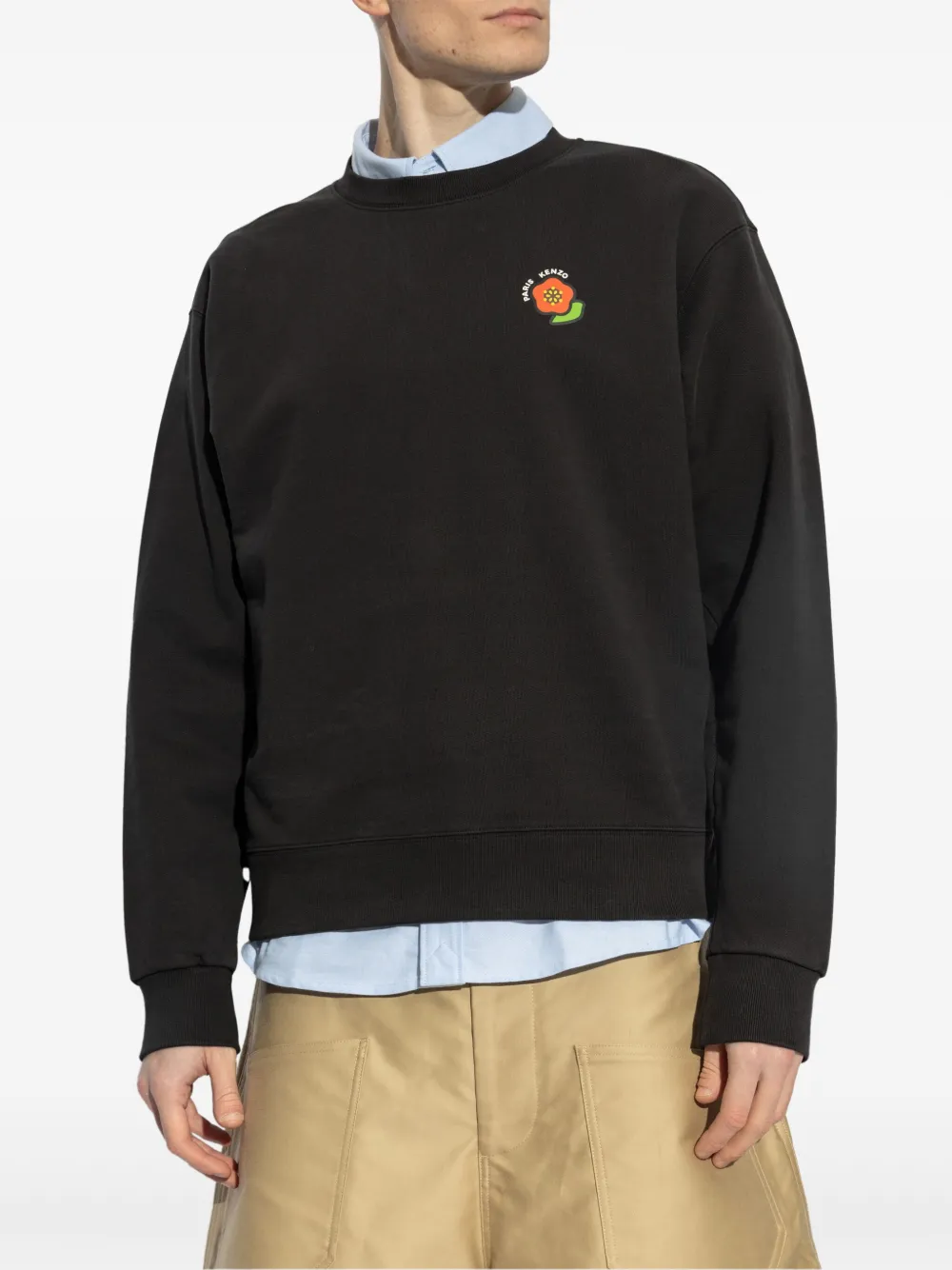 Kenzo Boke Flower sweater Zwart