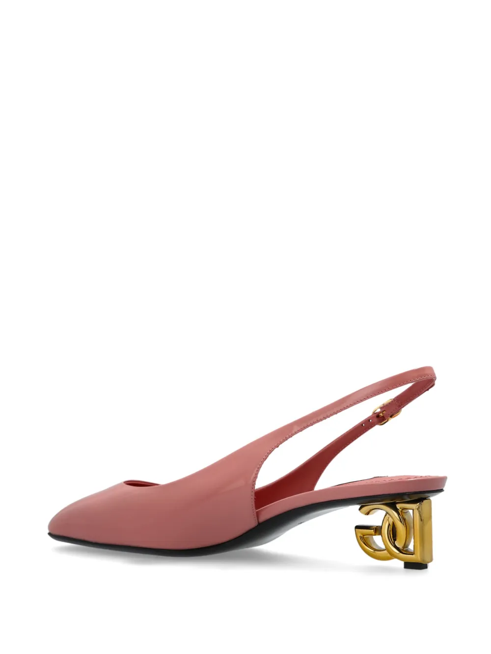 Dolce & Gabbana Pumps met DG-logohak Roze
