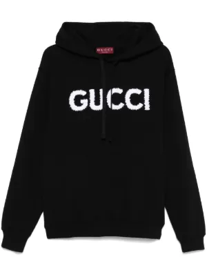 Gucci black and gold hoodie online