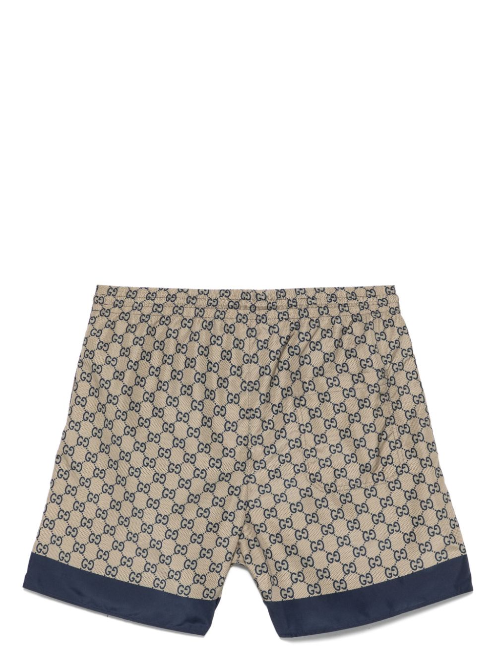 Gucci Popeline zwembroek met print - Beige