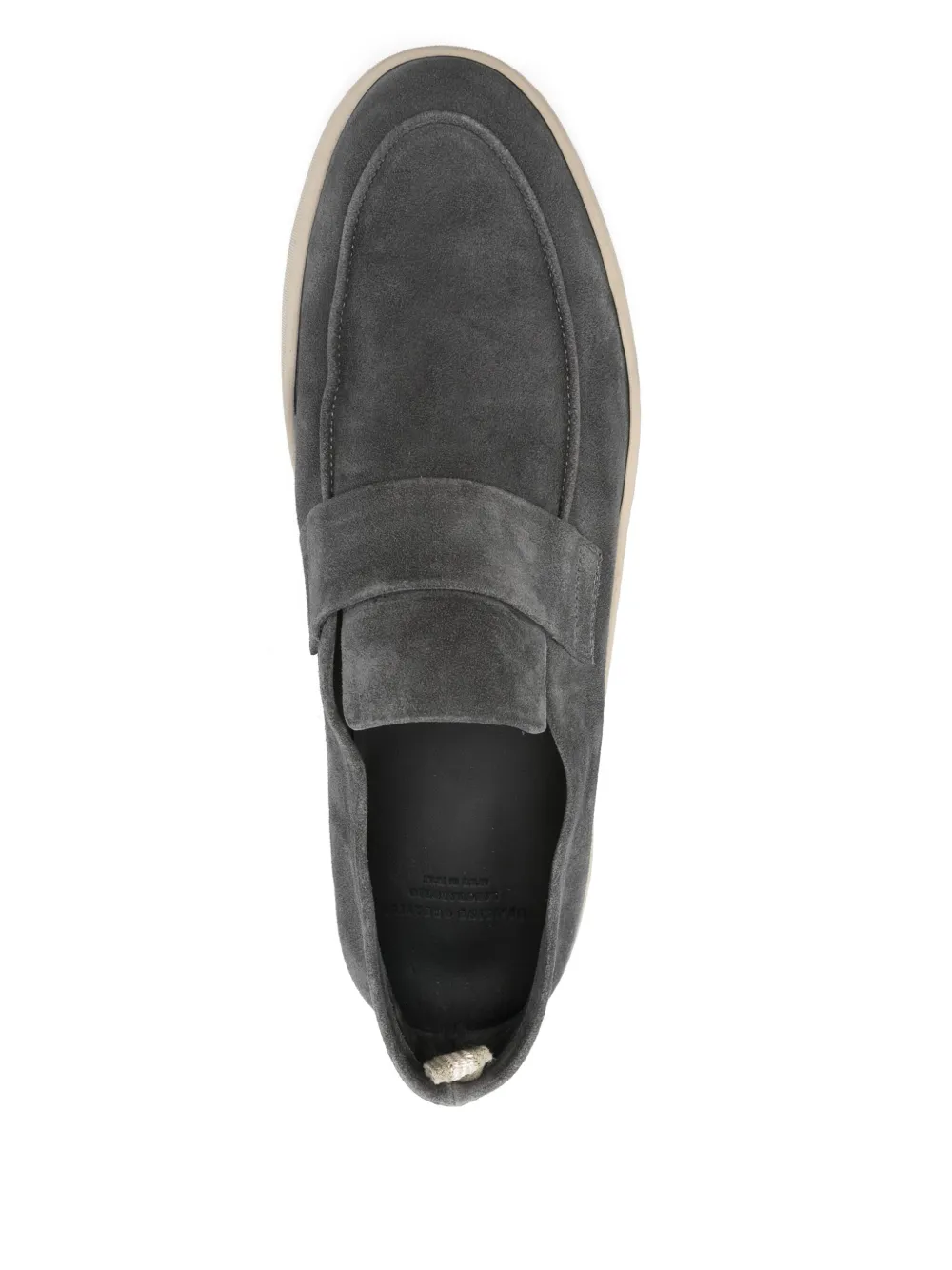 Officine Creative suede loafers Grey
