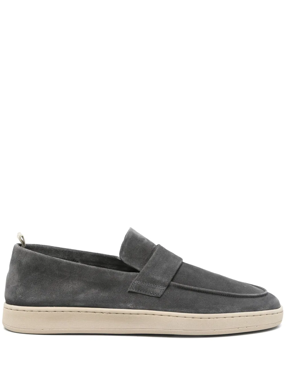 Officine Creative suede loafers Grey