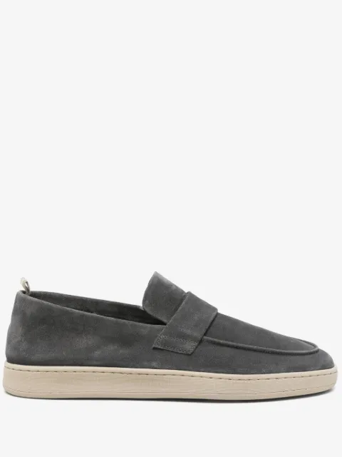 Officine Creative mocasines de gamuza