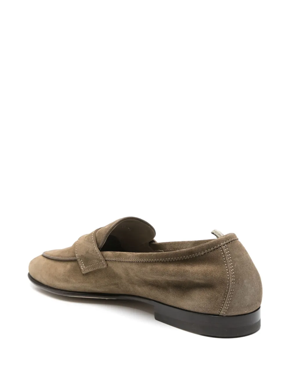 Officine Creative suede loafers Green