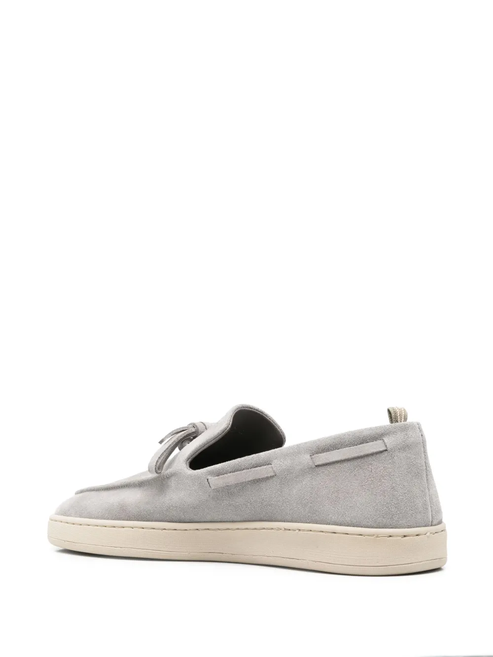 Officine Creative bow-detailed loafers Grey