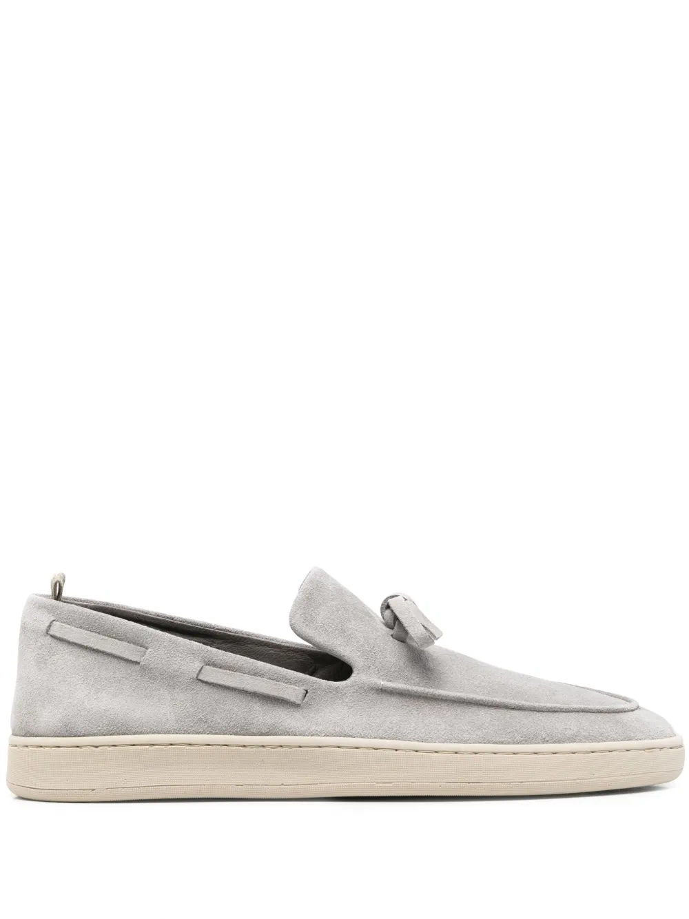 Officine Creative bow-detailed loafers Grey