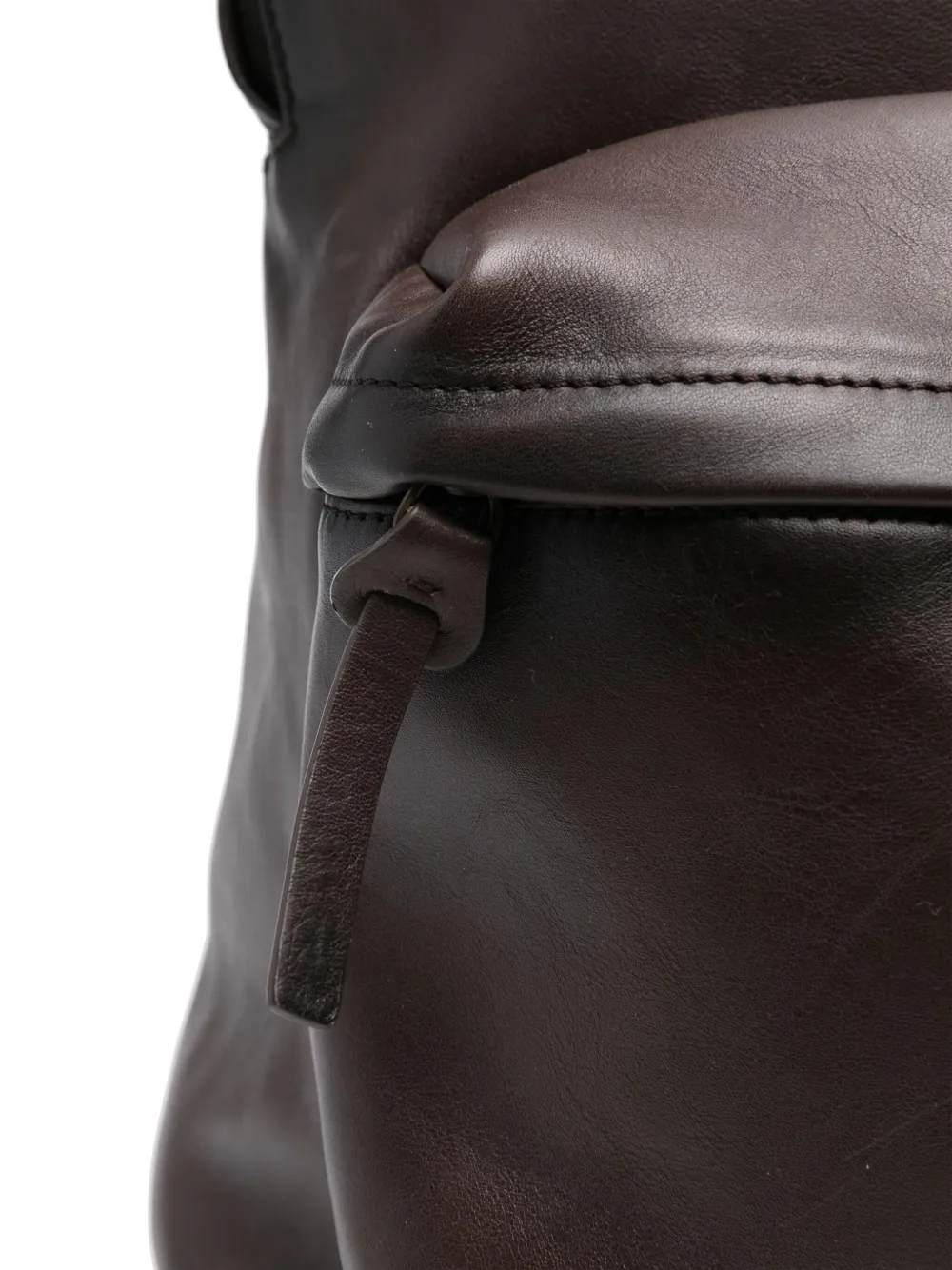 Officine Creative Leren rugzak Bruin