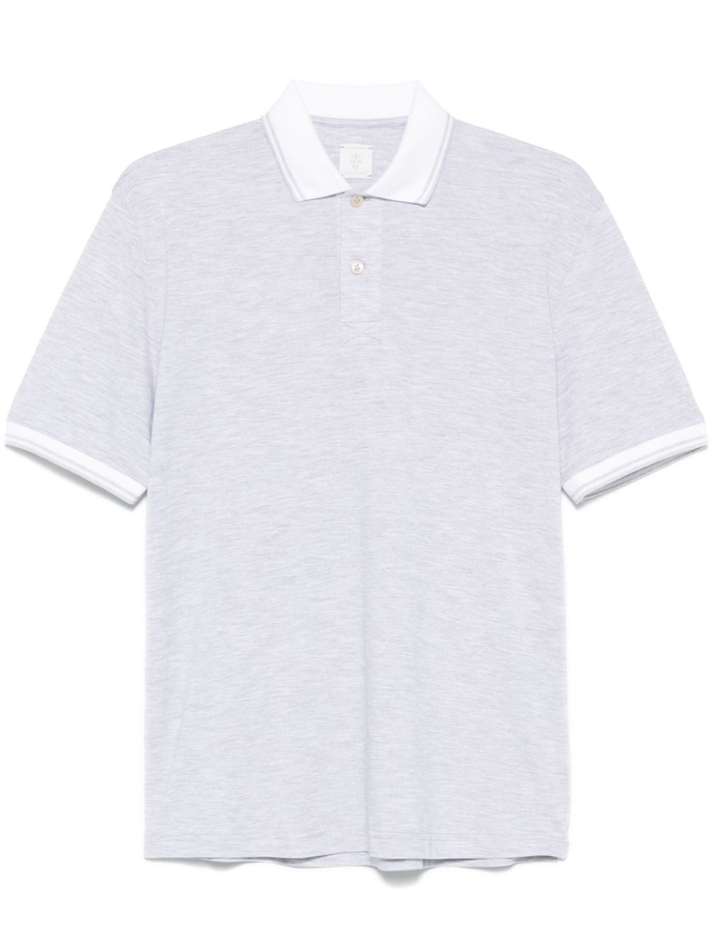 piqué-weave polo shirt