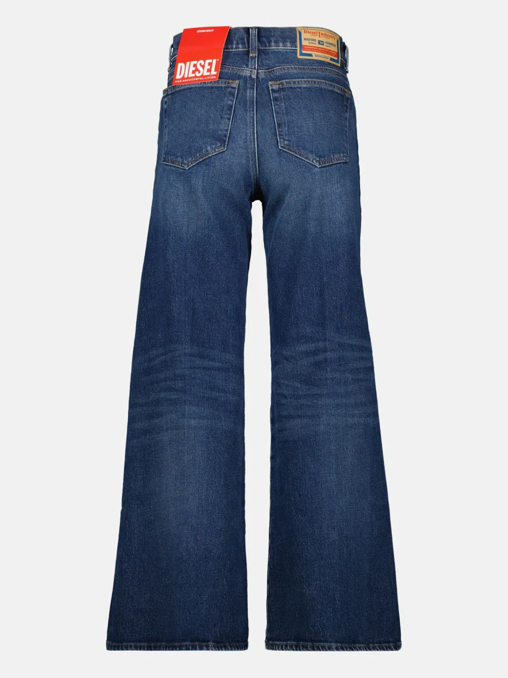 Diesel 1978 D-Akemi wide-leg jeans - Blauw