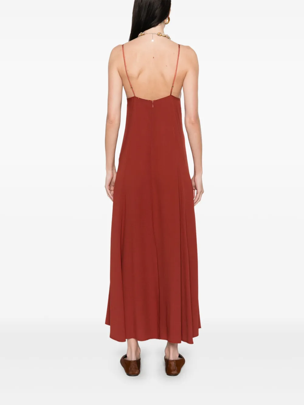 FORTE FORTE SATIN MAXI DRESS