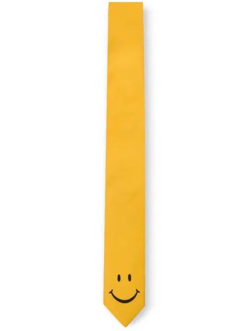 Cravate à motif Smiley - Moschino - Modalova