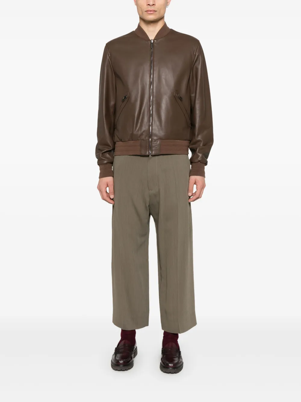 Canali reversible bomber jacket | Leather Jackets | Image 2