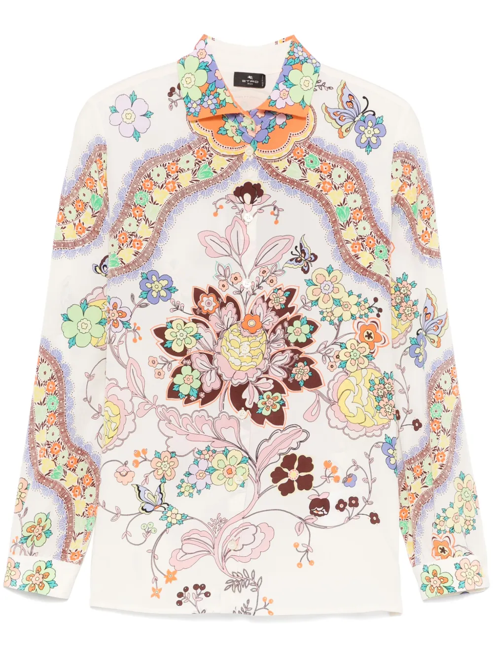 ETRO floral-print shirt | Neutrals | Image 1