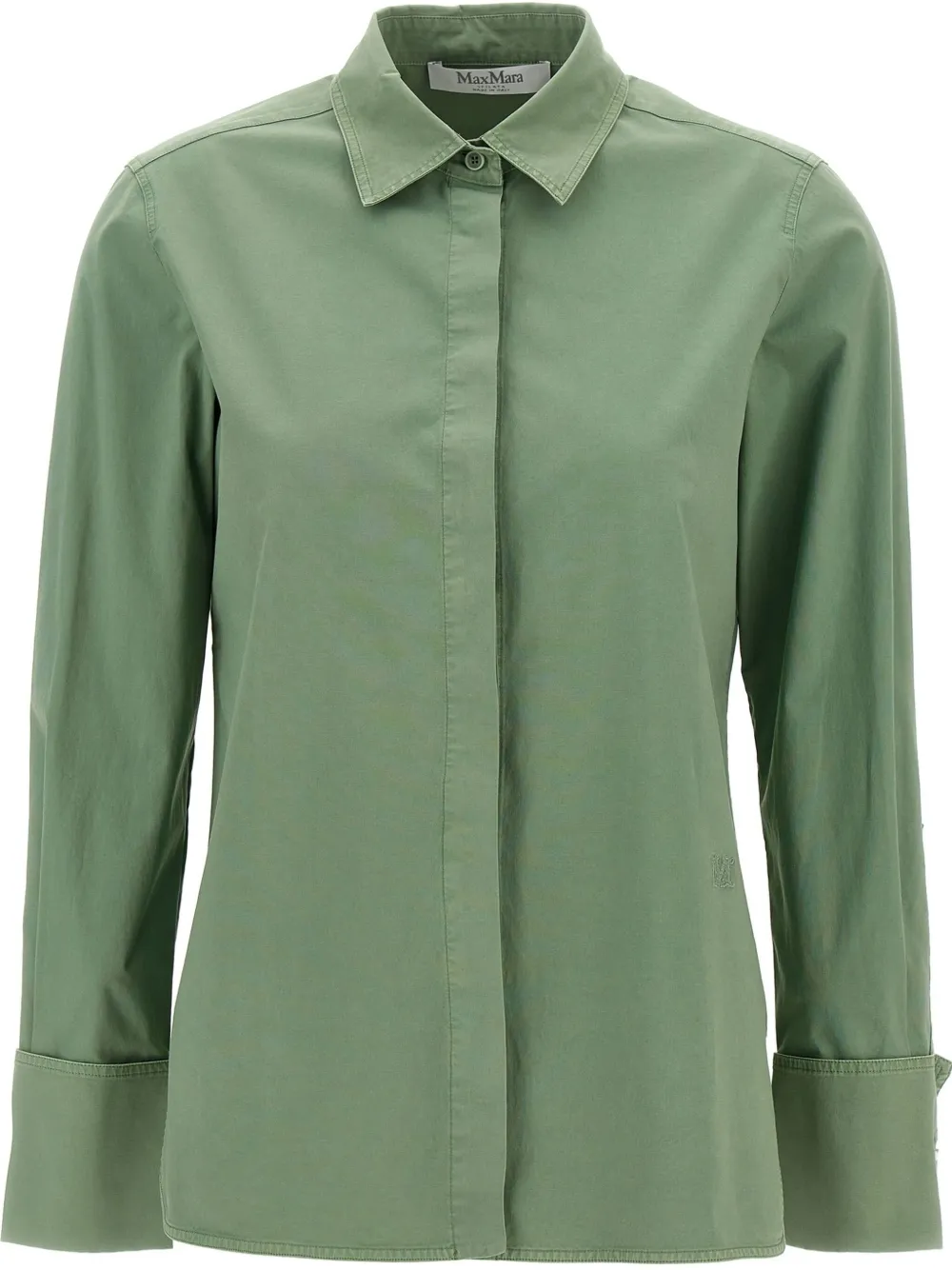 Max Mara Francia blouse Groen