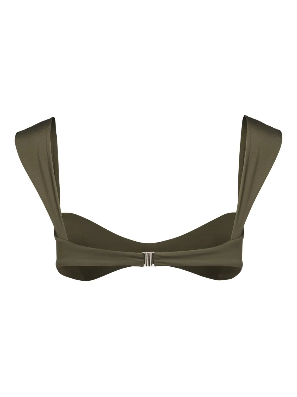 Magda Butrym Retro shoulder-padded bikini top | Bikinis | Image 2