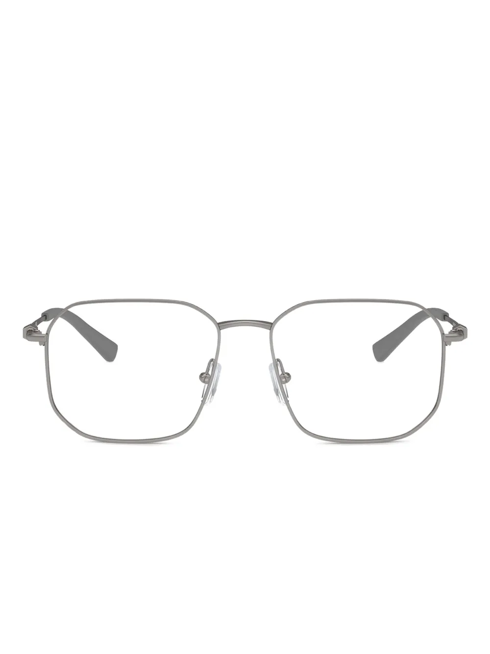 Armani Exchange Bril met rechthoekig montuur Grijs