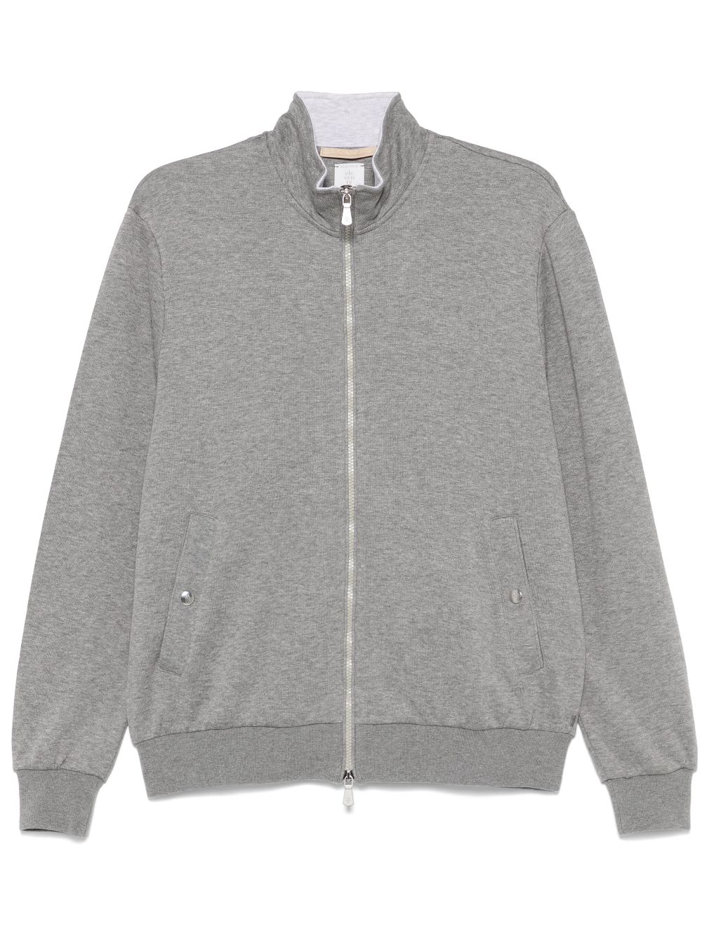 Eleventy zip-up sweatshirt - Grey