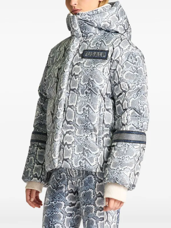 Fusalp x Swarovski Ada パデッドジャケット | ブルー | FARFETCH JP