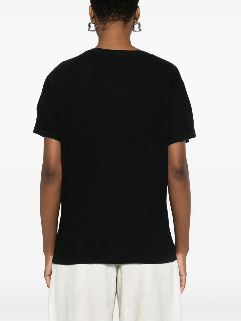 R13 Whatever T-shirt Zwart