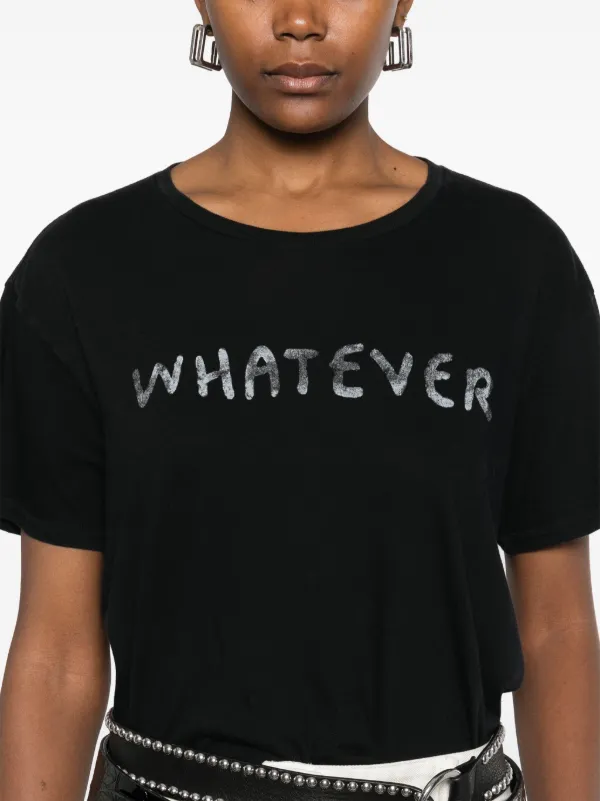 R13 Whatever T-shirt | Black | FARFETCH