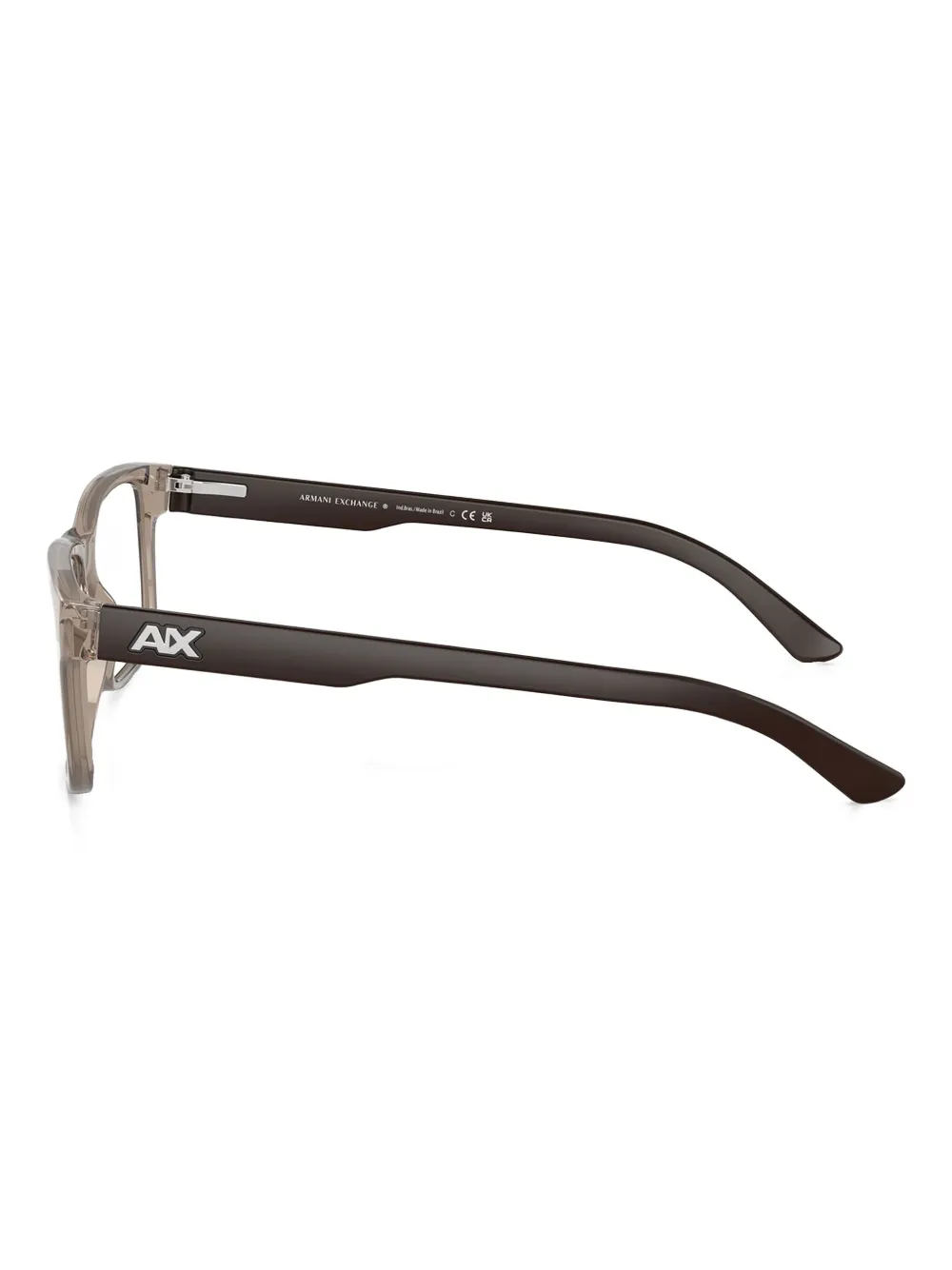 Armani Exchange Square-frame Glasses - Brown 